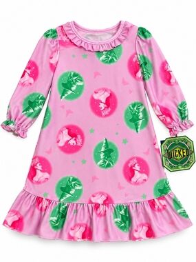 Wicked Glinda Elphaba Pink Nightgown Pajamas Size 2T
